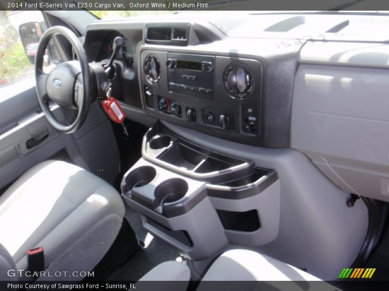 Oxford White / Medium Flint 2014 Ford E-Series Van E250 Cargo Van