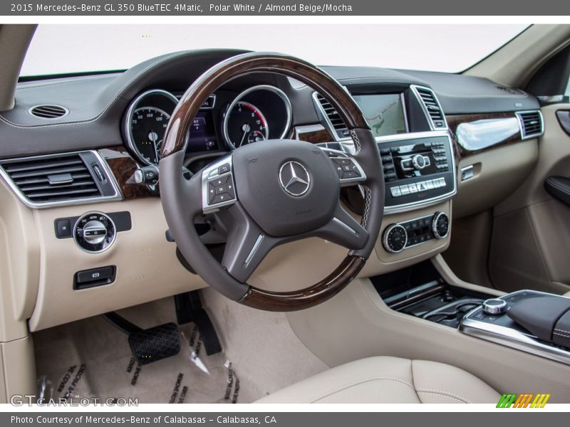 Polar White / Almond Beige/Mocha 2015 Mercedes-Benz GL 350 BlueTEC 4Matic