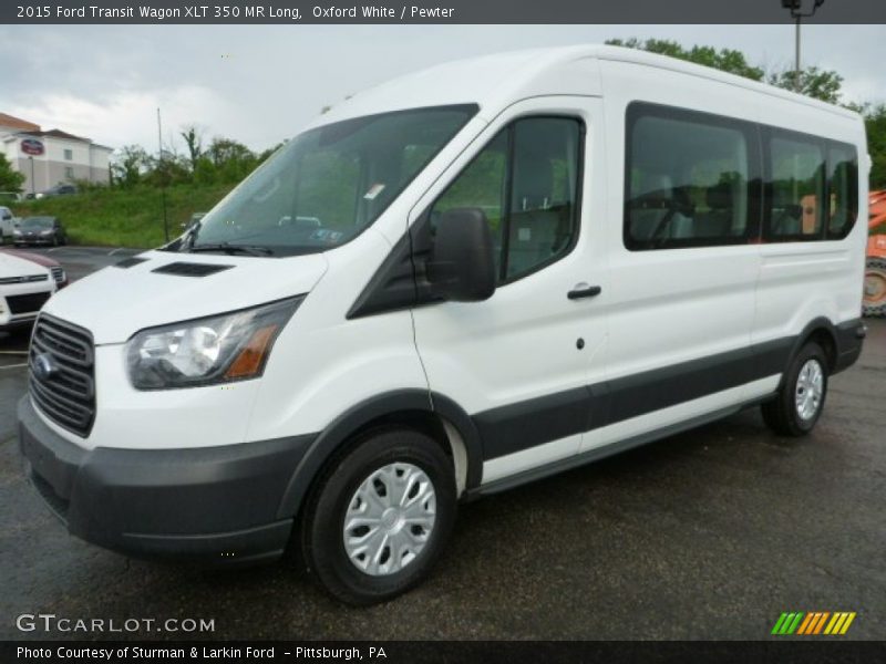  2015 Transit Wagon XLT 350 MR Long Oxford White