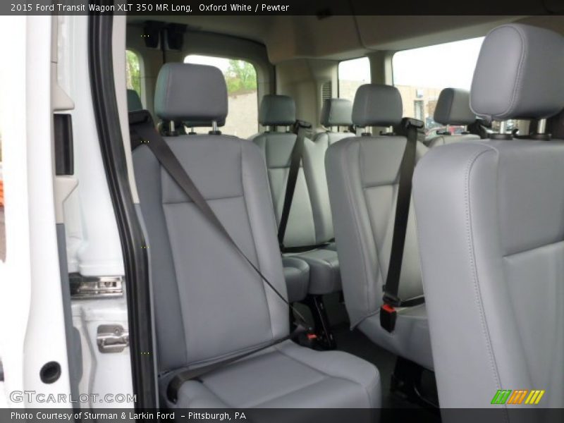 Rear Seat of 2015 Transit Wagon XLT 350 MR Long