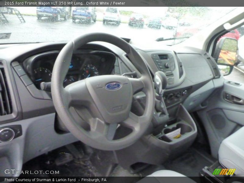 Dashboard of 2015 Transit Wagon XLT 350 MR Long