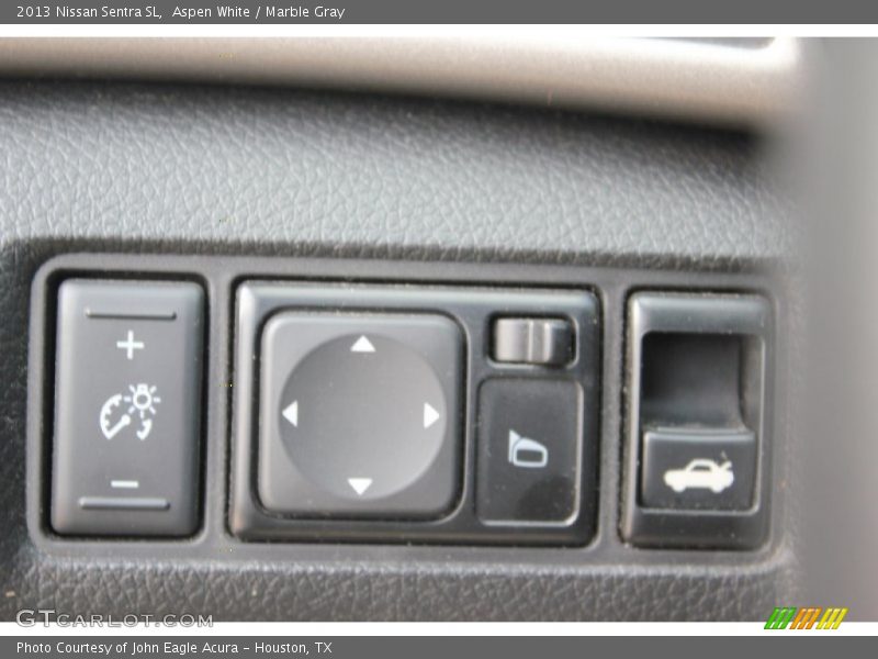 Aspen White / Marble Gray 2013 Nissan Sentra SL