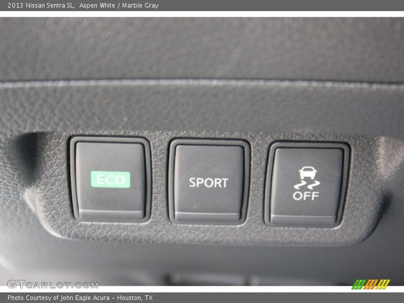 Aspen White / Marble Gray 2013 Nissan Sentra SL