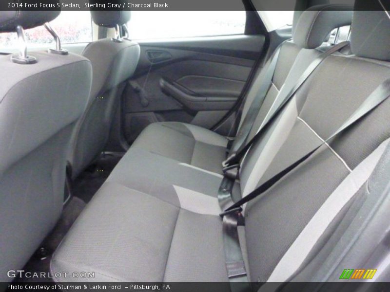 Sterling Gray / Charcoal Black 2014 Ford Focus S Sedan