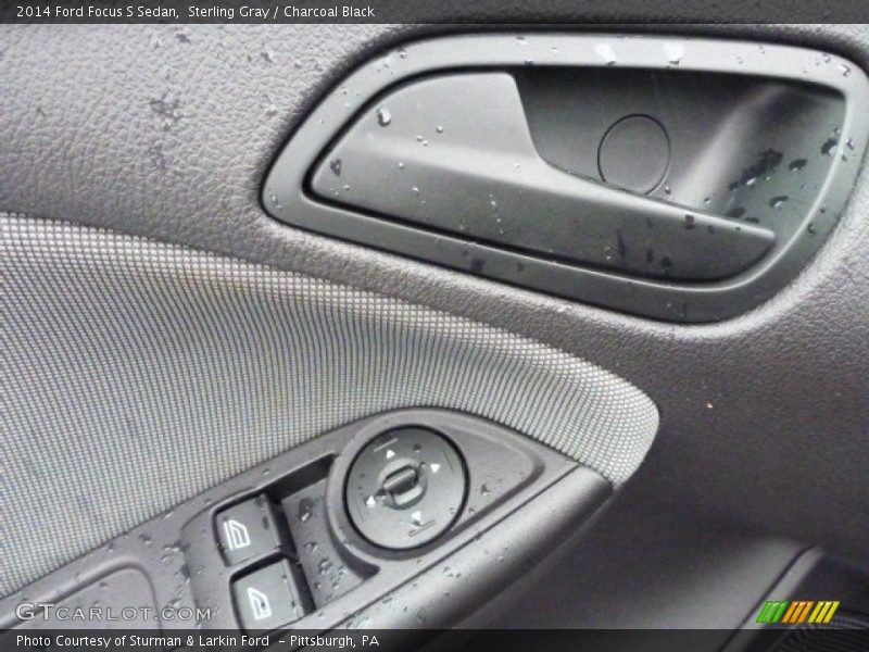Sterling Gray / Charcoal Black 2014 Ford Focus S Sedan