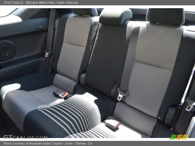 Blizzard White Pearl / Dark Charcoal 2015 Scion tC