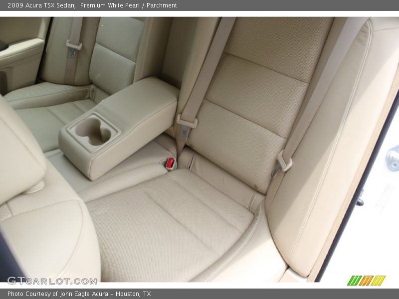 Premium White Pearl / Parchment 2009 Acura TSX Sedan