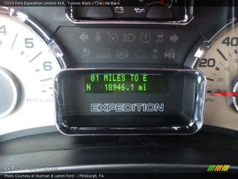 Tuxedo Black / Charcoal Black 2014 Ford Expedition Limited 4x4