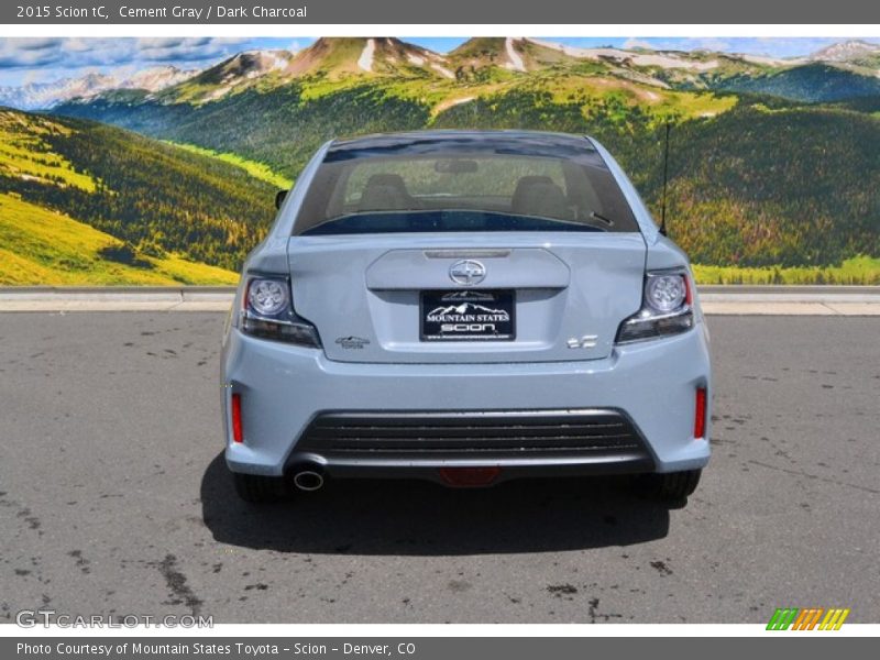 Cement Gray / Dark Charcoal 2015 Scion tC