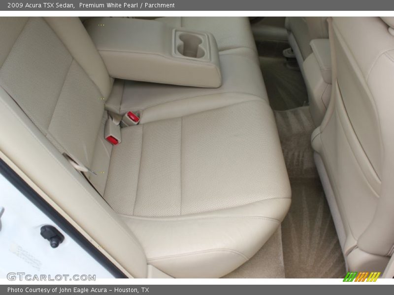 Premium White Pearl / Parchment 2009 Acura TSX Sedan