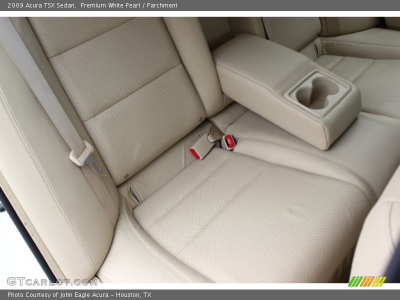 Premium White Pearl / Parchment 2009 Acura TSX Sedan