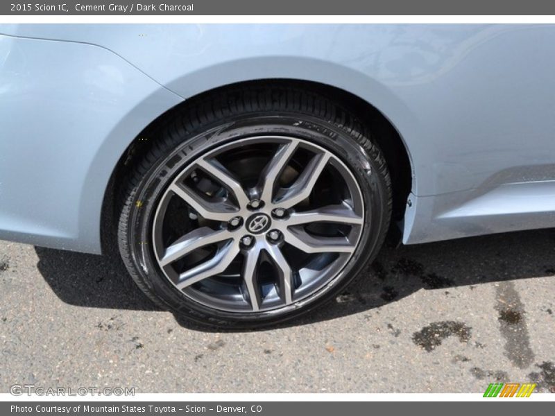 Cement Gray / Dark Charcoal 2015 Scion tC