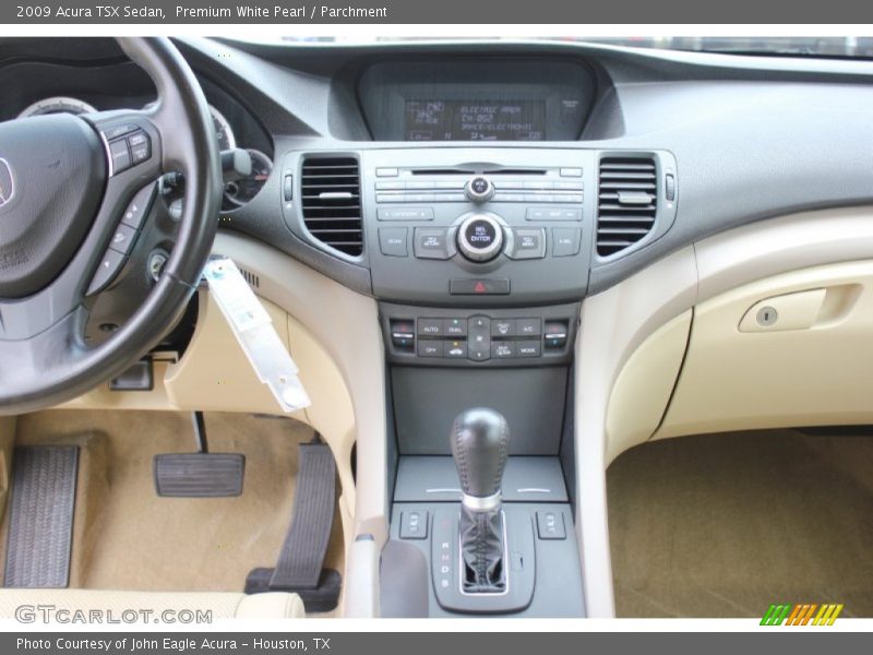 Premium White Pearl / Parchment 2009 Acura TSX Sedan