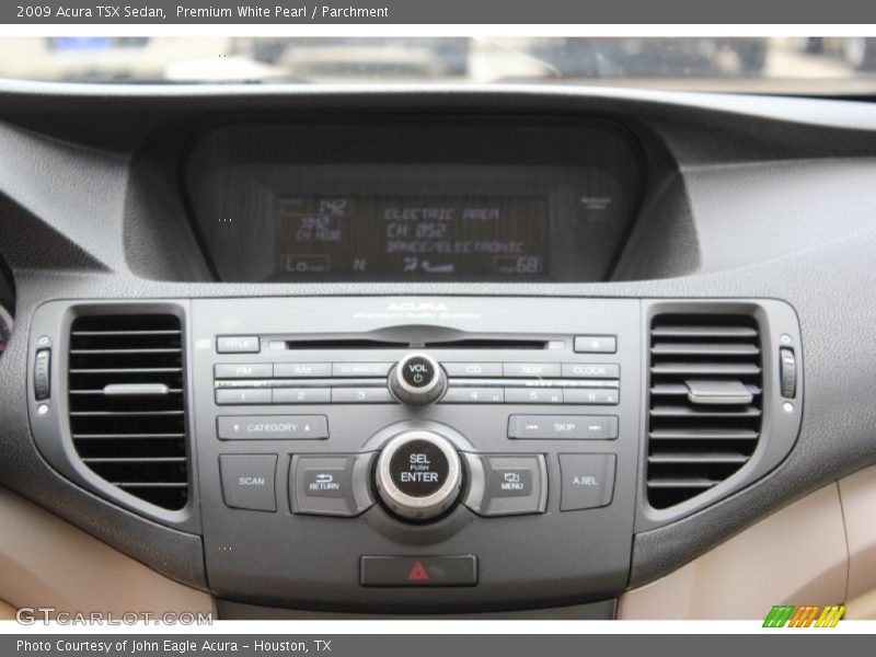 Premium White Pearl / Parchment 2009 Acura TSX Sedan