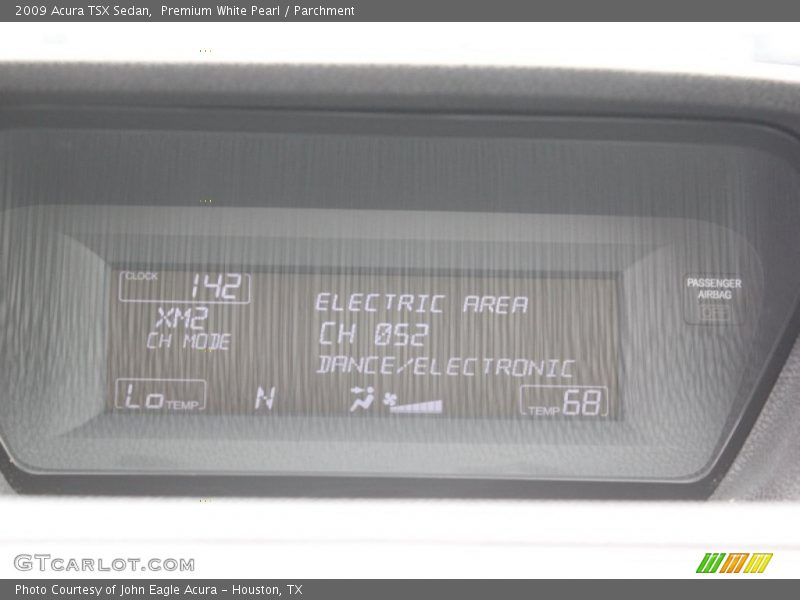 Premium White Pearl / Parchment 2009 Acura TSX Sedan