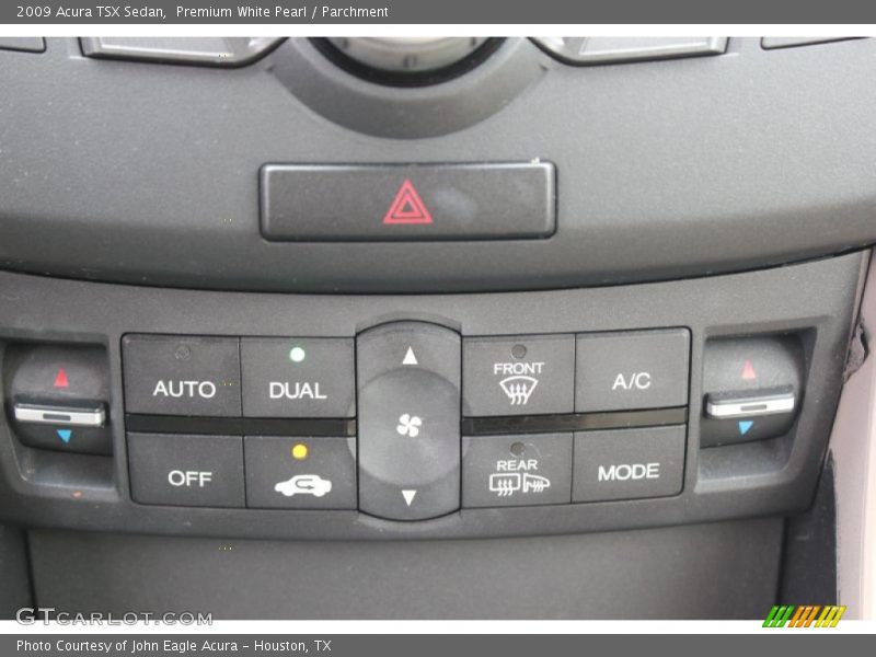 Premium White Pearl / Parchment 2009 Acura TSX Sedan