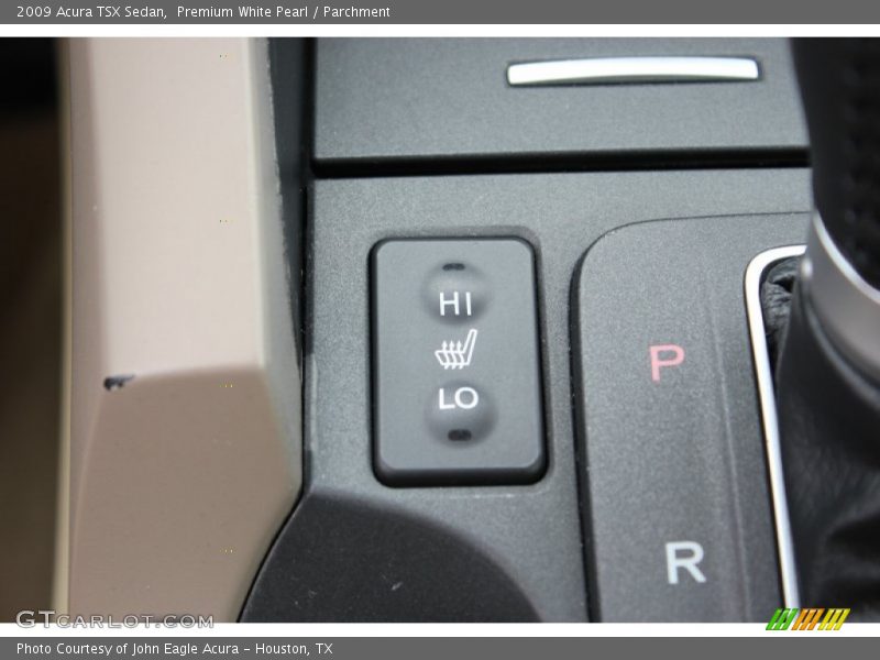 Premium White Pearl / Parchment 2009 Acura TSX Sedan