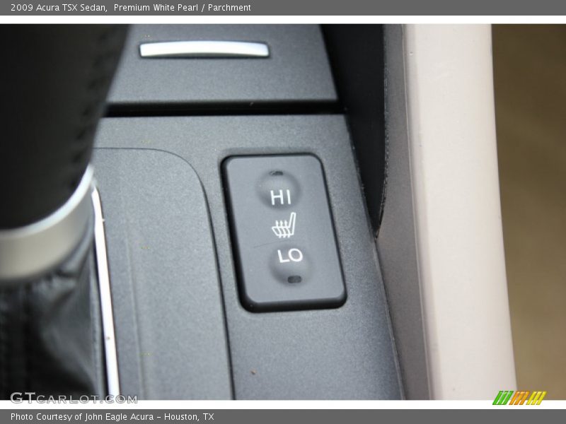 Premium White Pearl / Parchment 2009 Acura TSX Sedan