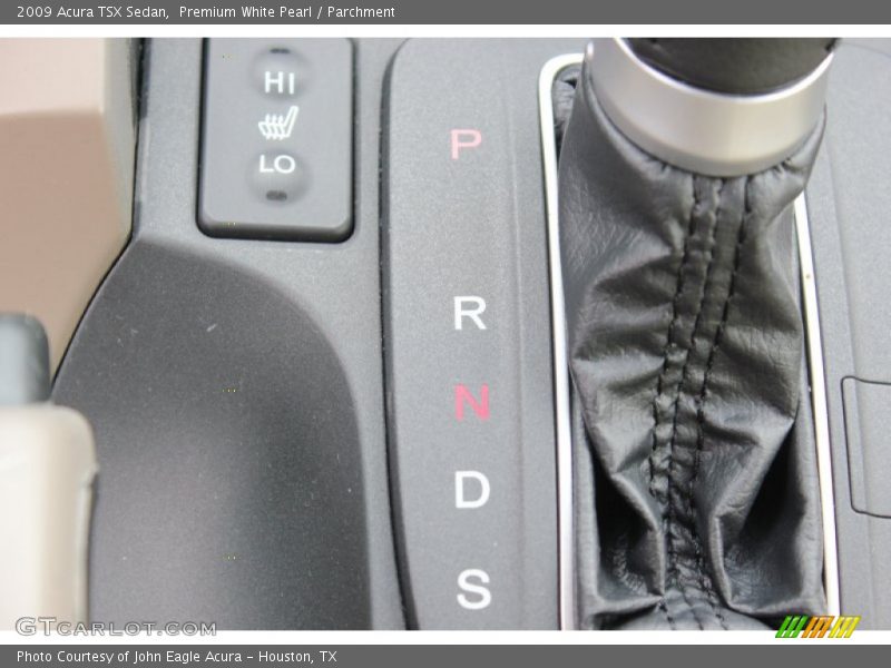 Premium White Pearl / Parchment 2009 Acura TSX Sedan