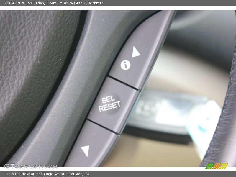 Premium White Pearl / Parchment 2009 Acura TSX Sedan