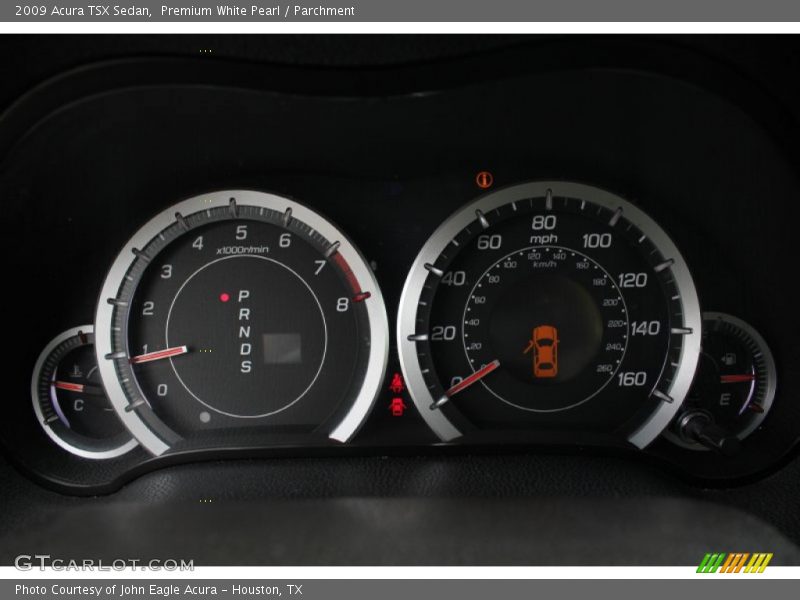 Premium White Pearl / Parchment 2009 Acura TSX Sedan
