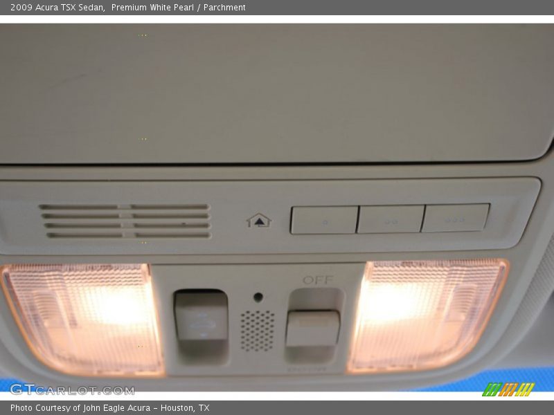 Premium White Pearl / Parchment 2009 Acura TSX Sedan
