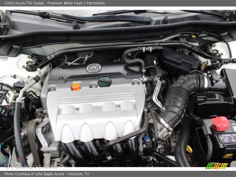 Premium White Pearl / Parchment 2009 Acura TSX Sedan