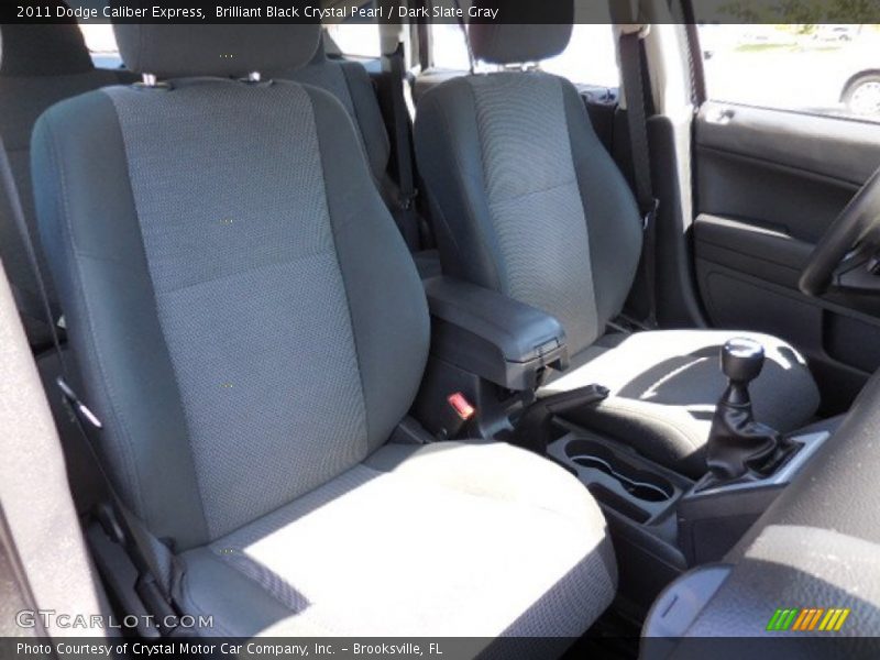 Brilliant Black Crystal Pearl / Dark Slate Gray 2011 Dodge Caliber Express