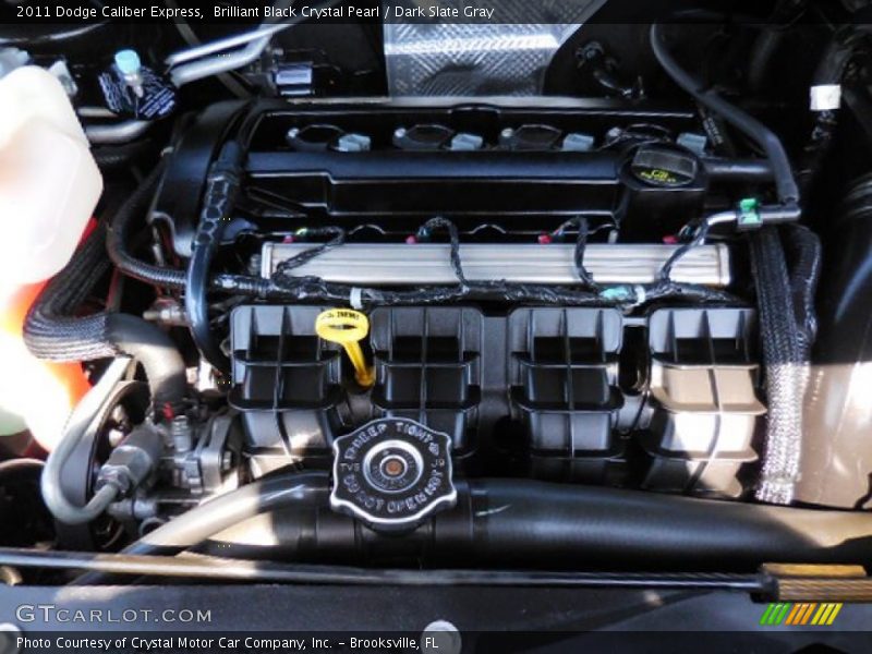 Brilliant Black Crystal Pearl / Dark Slate Gray 2011 Dodge Caliber Express