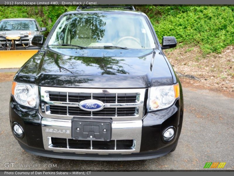 Ebony Black / Camel 2012 Ford Escape Limited 4WD