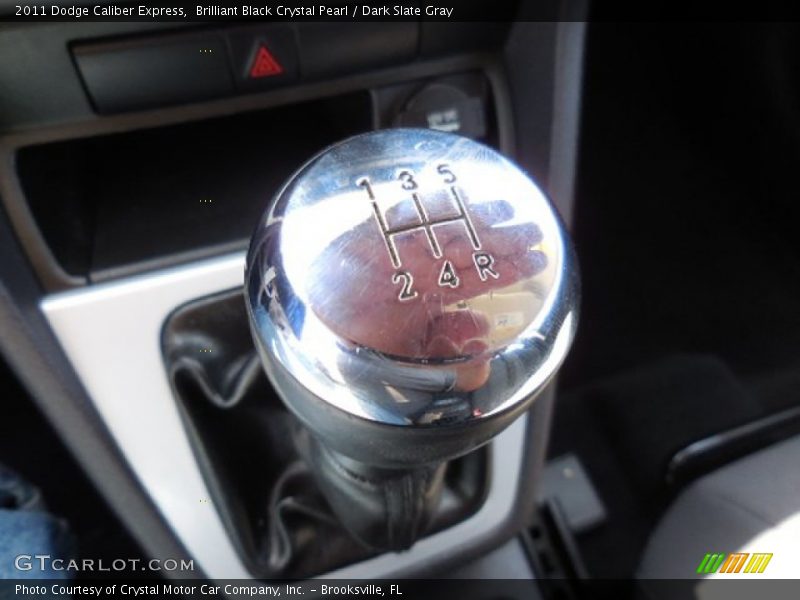 Brilliant Black Crystal Pearl / Dark Slate Gray 2011 Dodge Caliber Express