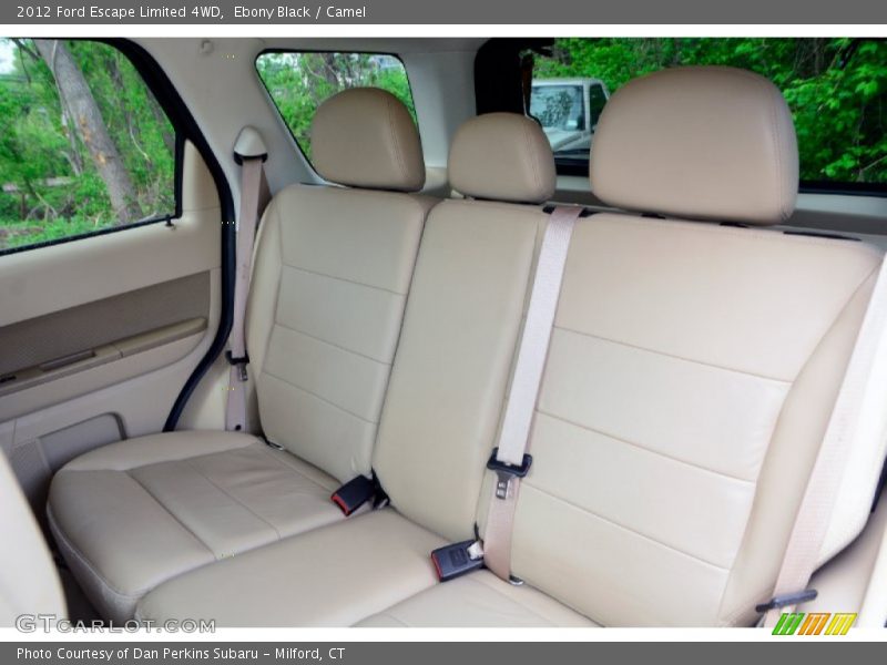 Ebony Black / Camel 2012 Ford Escape Limited 4WD