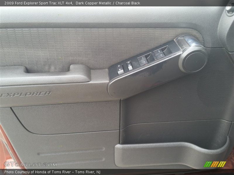 Dark Copper Metallic / Charcoal Black 2009 Ford Explorer Sport Trac XLT 4x4
