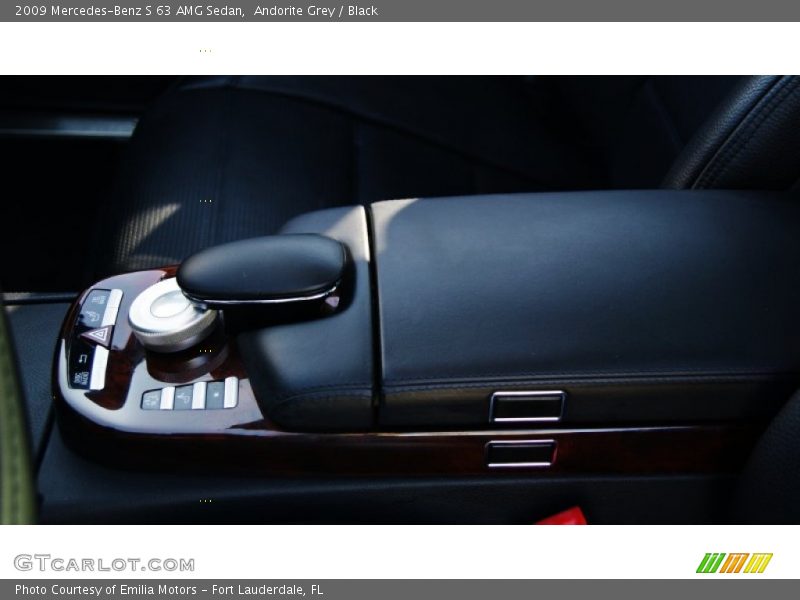 Andorite Grey / Black 2009 Mercedes-Benz S 63 AMG Sedan