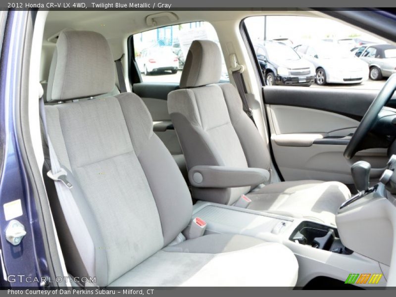 Twilight Blue Metallic / Gray 2012 Honda CR-V LX 4WD