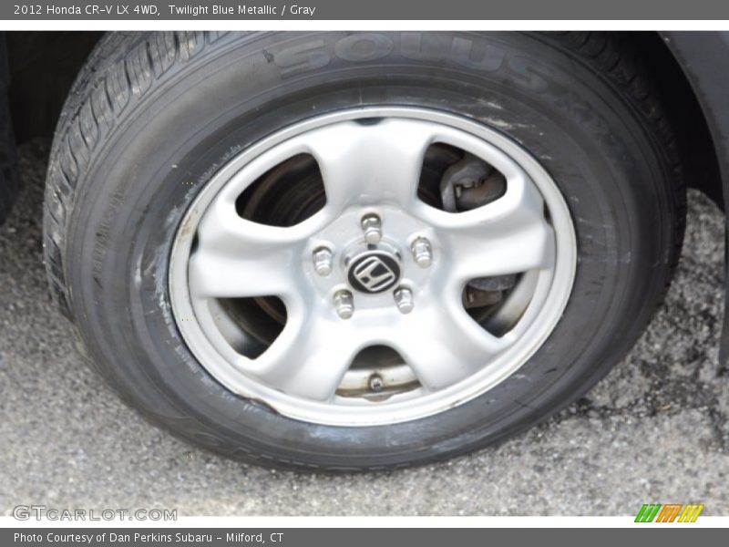 Twilight Blue Metallic / Gray 2012 Honda CR-V LX 4WD