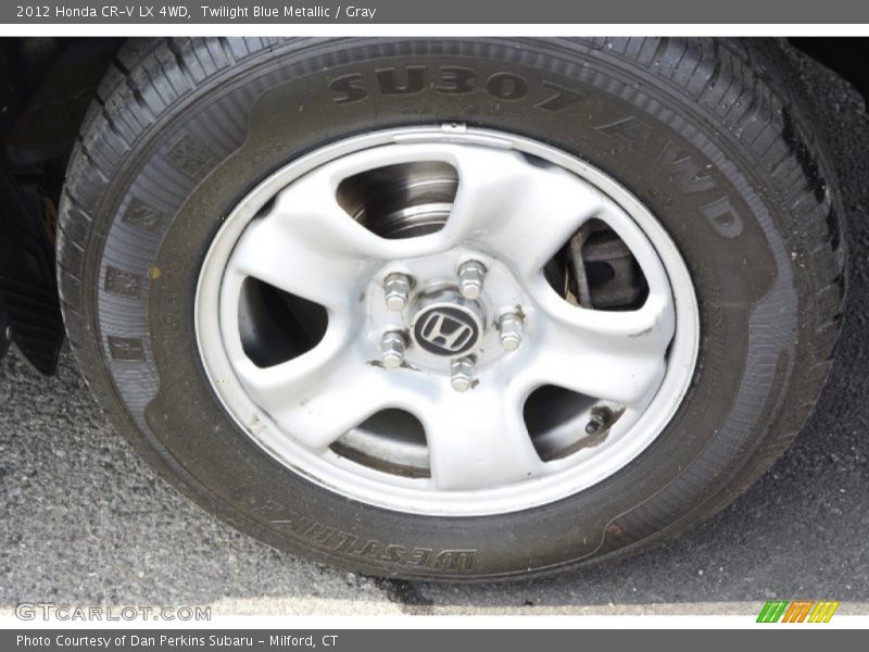 Twilight Blue Metallic / Gray 2012 Honda CR-V LX 4WD