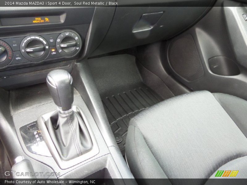 Soul Red Metallic / Black 2014 Mazda MAZDA3 i Sport 4 Door