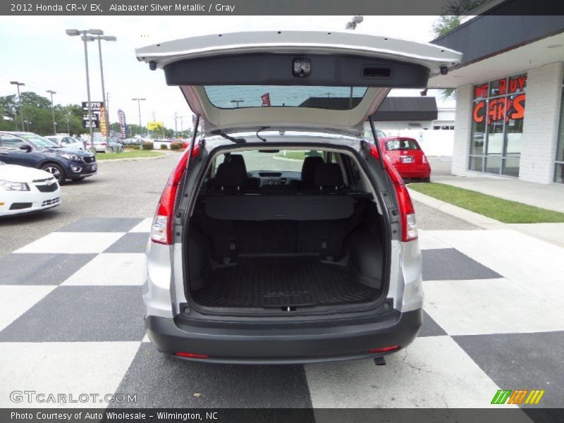 Alabaster Silver Metallic / Gray 2012 Honda CR-V EX