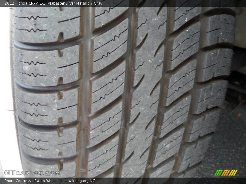 Alabaster Silver Metallic / Gray 2012 Honda CR-V EX