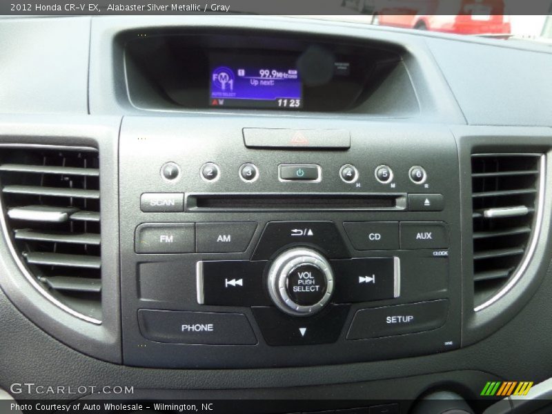 Alabaster Silver Metallic / Gray 2012 Honda CR-V EX