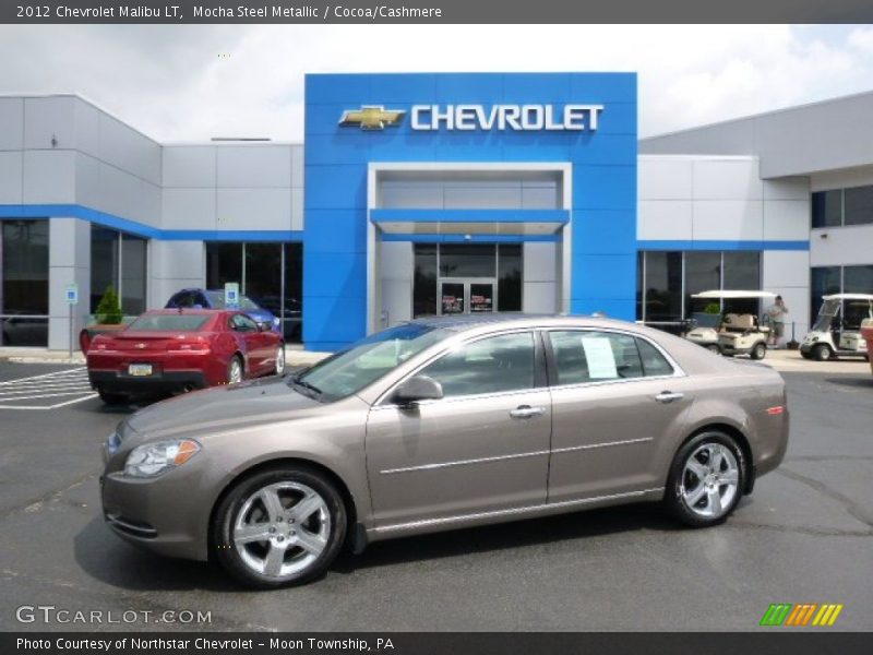 Mocha Steel Metallic / Cocoa/Cashmere 2012 Chevrolet Malibu LT