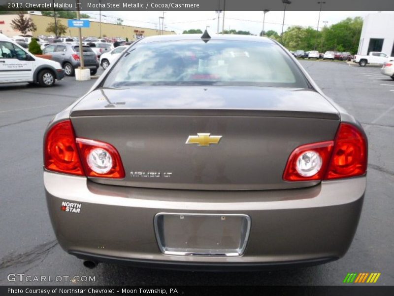 Mocha Steel Metallic / Cocoa/Cashmere 2012 Chevrolet Malibu LT