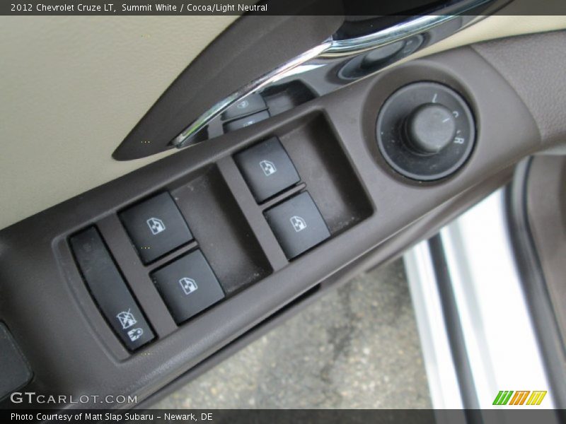Summit White / Cocoa/Light Neutral 2012 Chevrolet Cruze LT