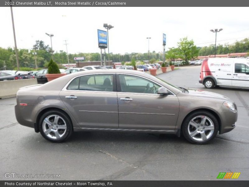Mocha Steel Metallic / Cocoa/Cashmere 2012 Chevrolet Malibu LT
