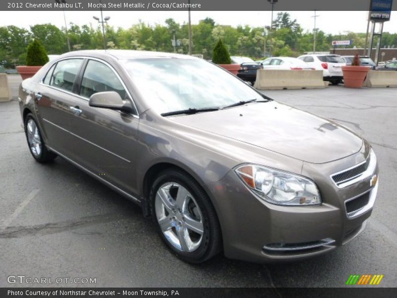 Mocha Steel Metallic / Cocoa/Cashmere 2012 Chevrolet Malibu LT