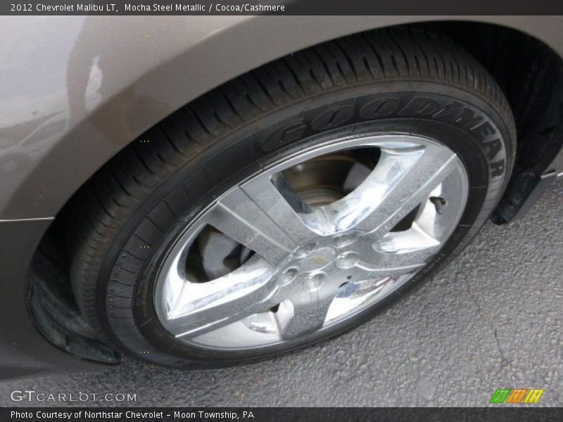 Mocha Steel Metallic / Cocoa/Cashmere 2012 Chevrolet Malibu LT