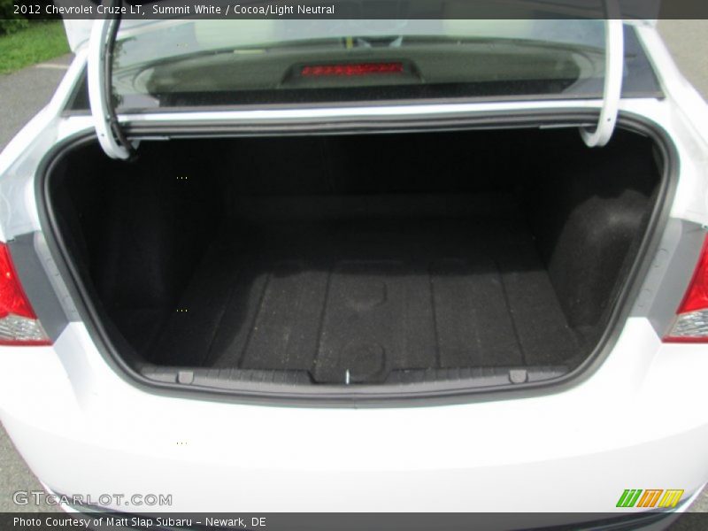 Summit White / Cocoa/Light Neutral 2012 Chevrolet Cruze LT