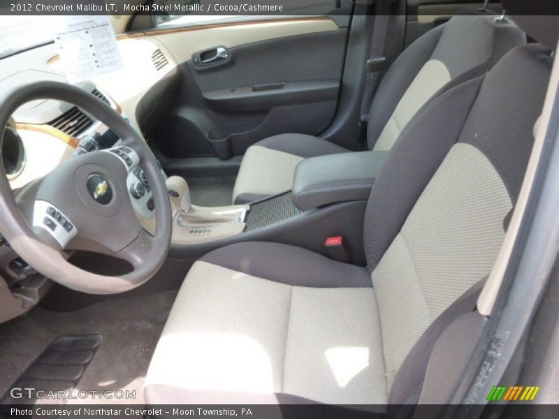 Mocha Steel Metallic / Cocoa/Cashmere 2012 Chevrolet Malibu LT