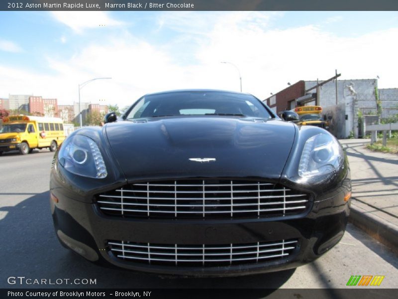 Marron Black / Bitter Chocolate 2012 Aston Martin Rapide Luxe